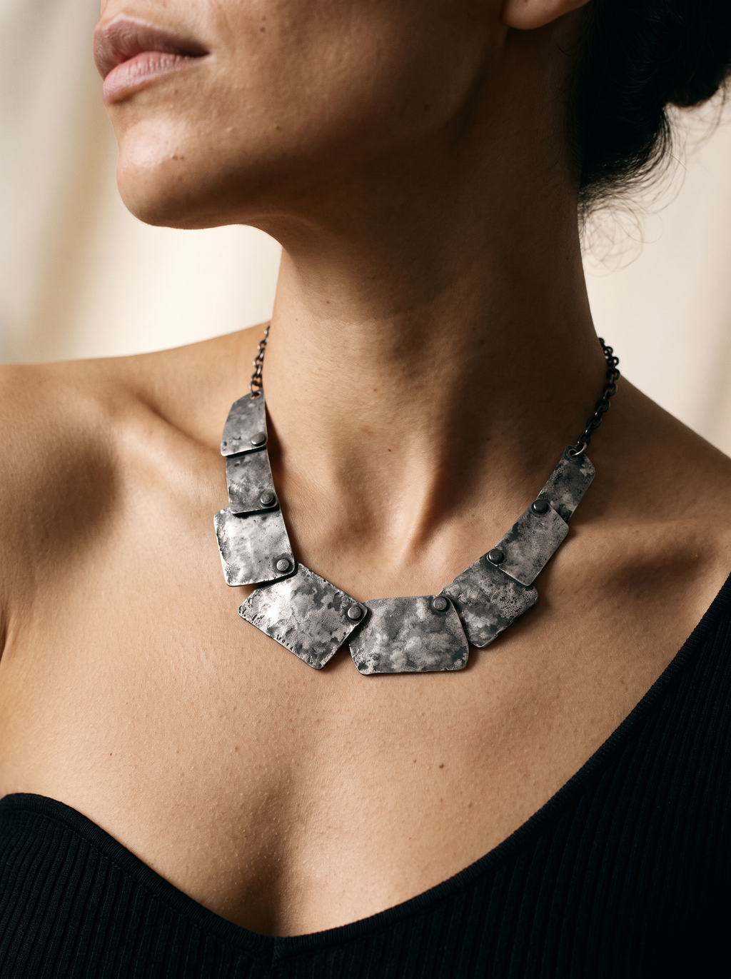 Worn Armour Neck Piece