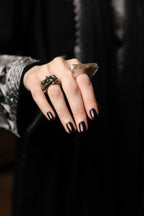 The Pyrite Crest Ring