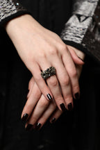 The Pyrite Crest Ring