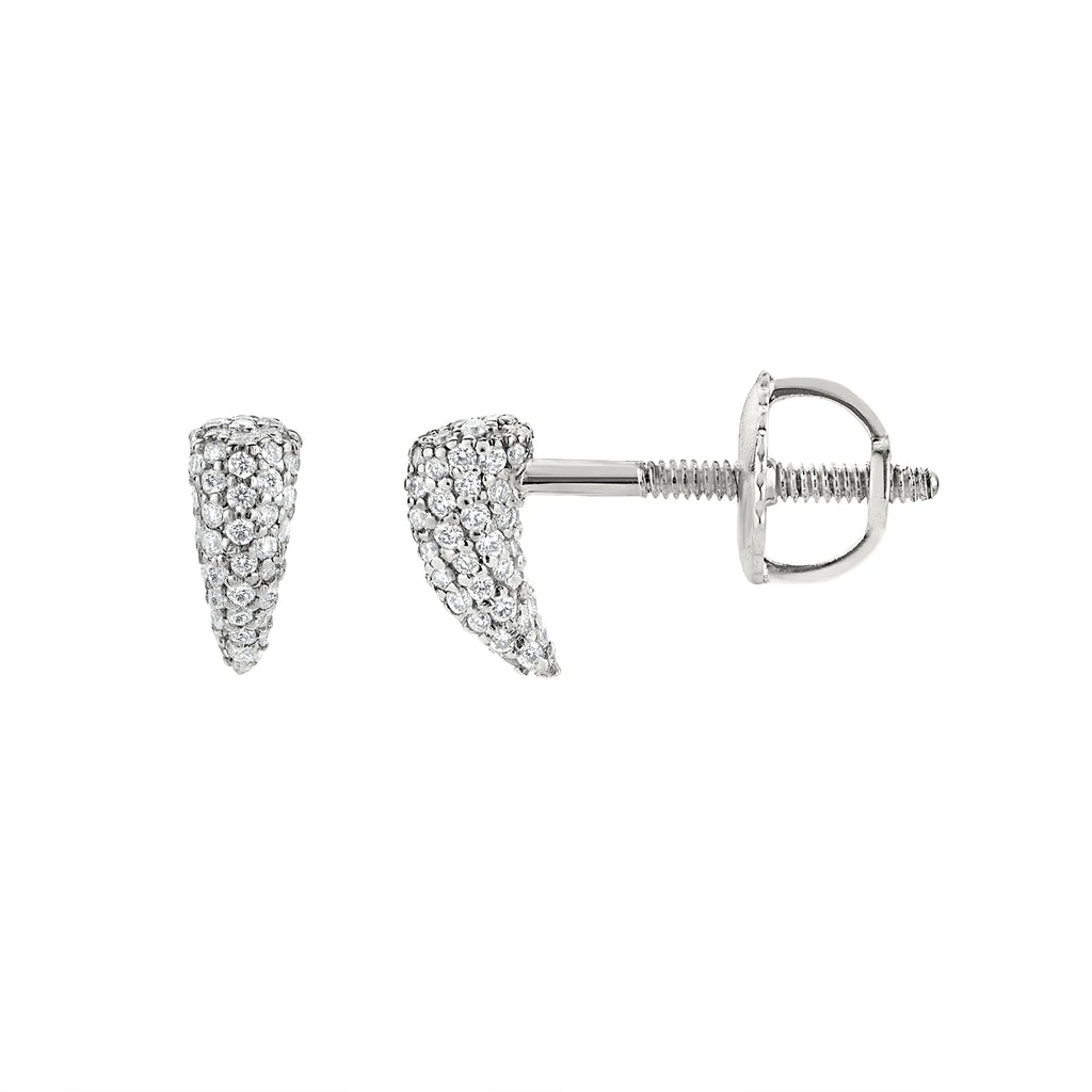 PAVÉ SLIP BACK STUDS