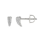 PAVÉ SLIP BACK STUDS