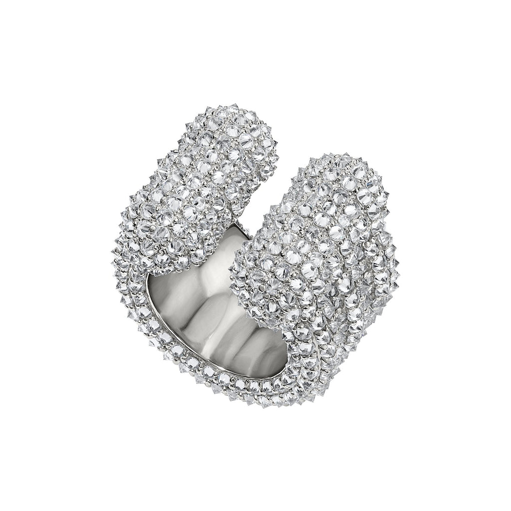 SPIKEY PAVÉ ALICE X3 RING