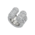 SPIKEY PAVÉ ALICE X3 RING