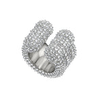 SPIKEY PAVÉ ALICE X3 RING