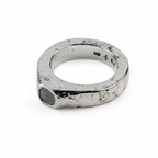 Full Fuse, Terrestrial Surfaced, Diamond Slab Ring