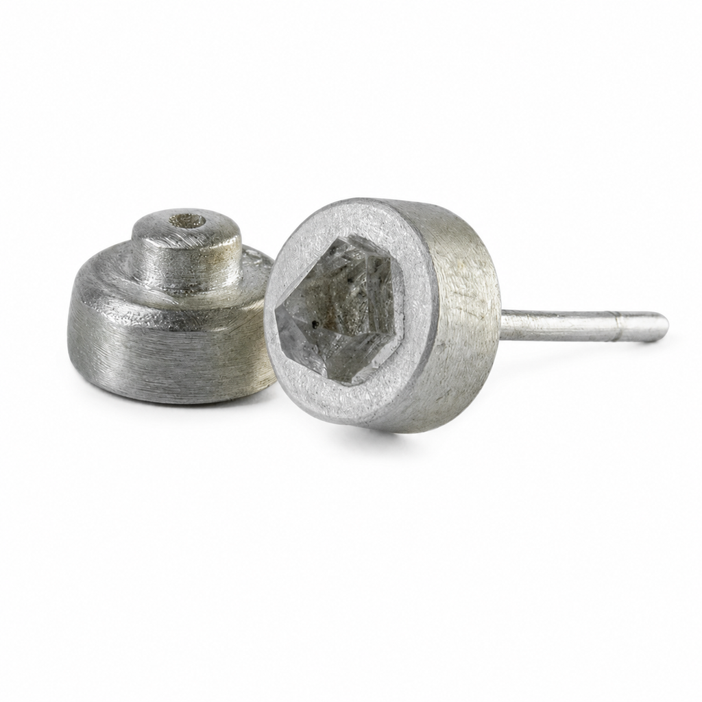 Stud Herkimer Spike Earring