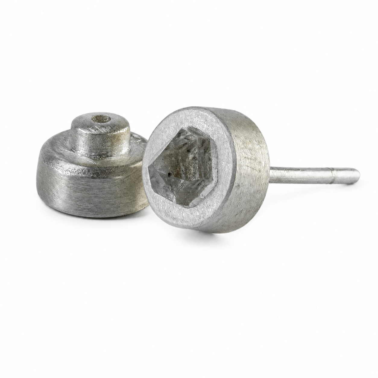 Stud Herkimer Spike Earring