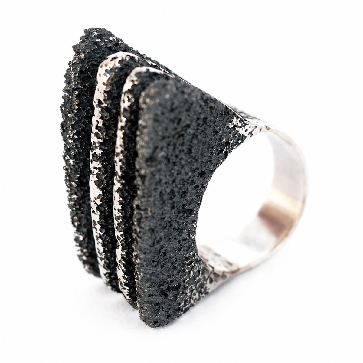 Criaturas Anillo 4 Lineas Irregular