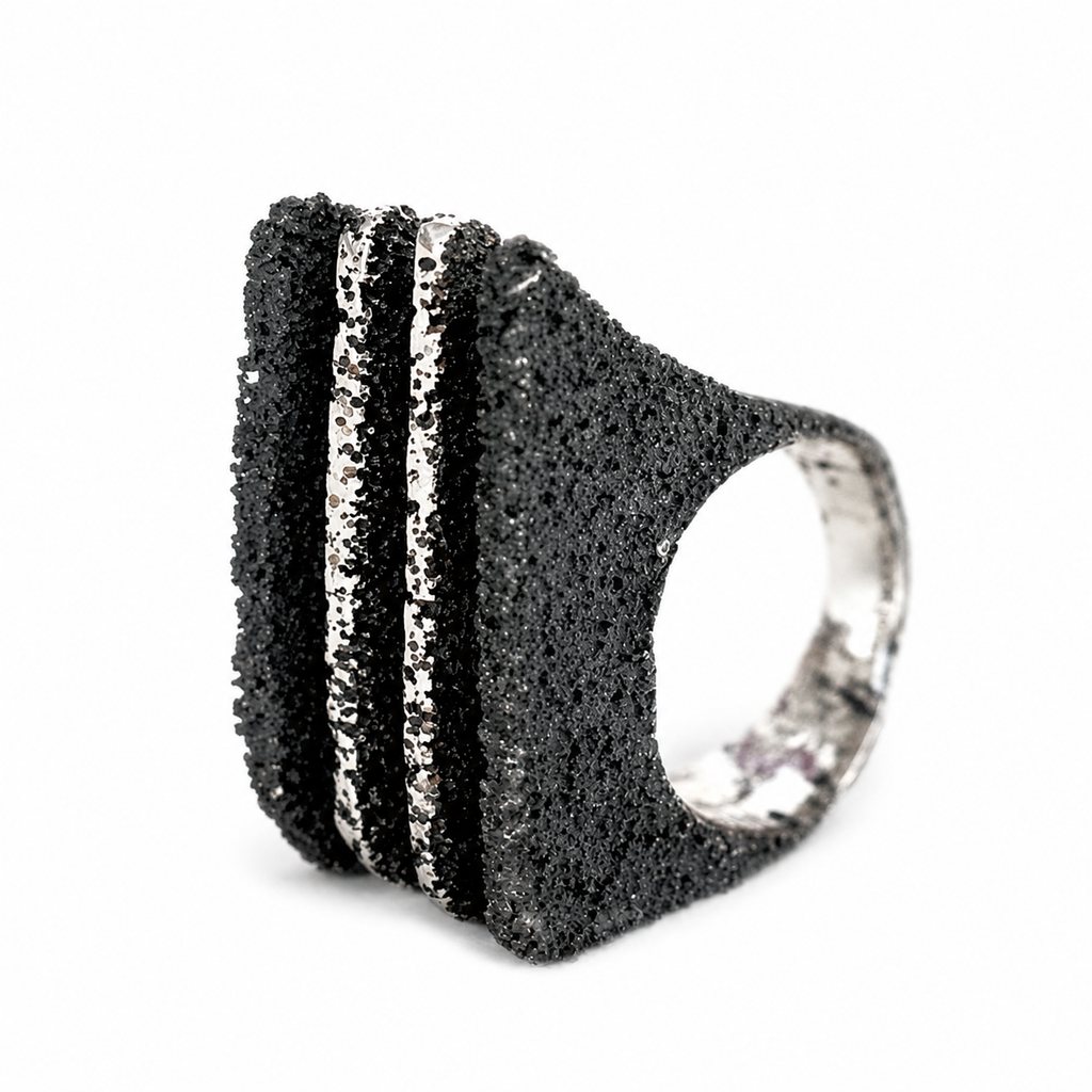 Criaturas Anillo 4 Lineas Irregular