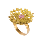 Coral Zaffire Ring
