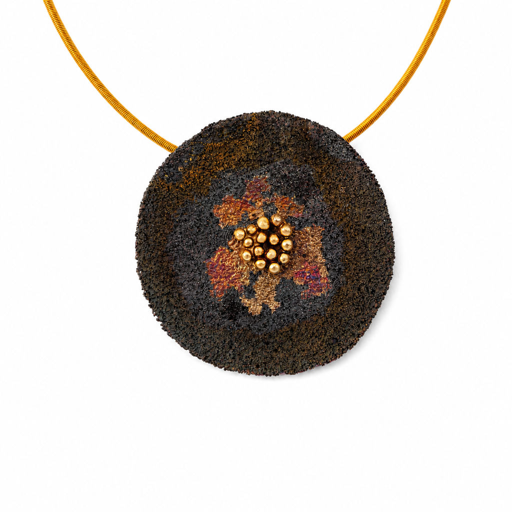 Necklace Cosmic Disc
