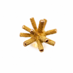 Small Gold Sea Urchin Ring