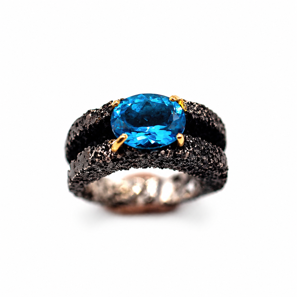 Blue Topz Ring