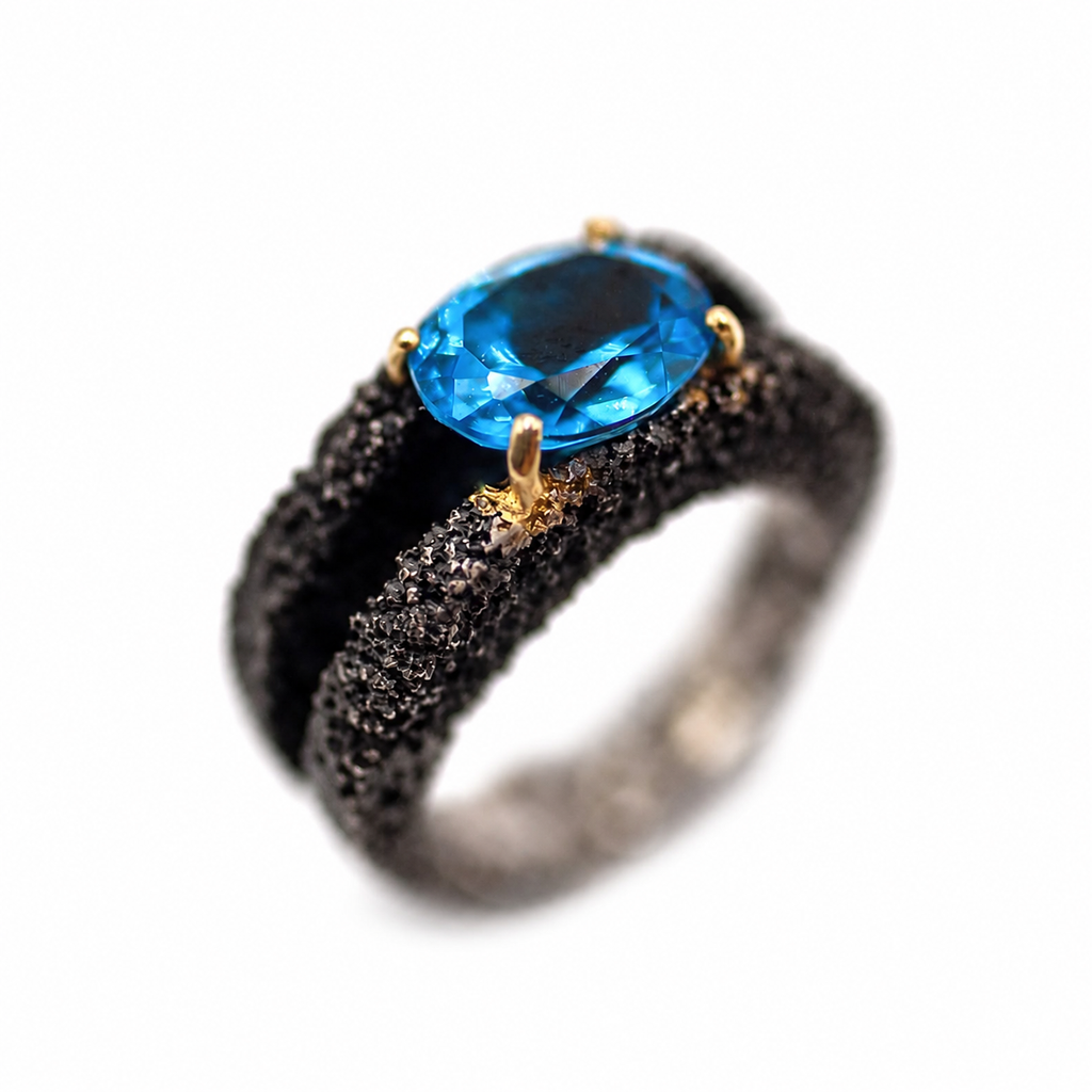 Blue Topz Ring