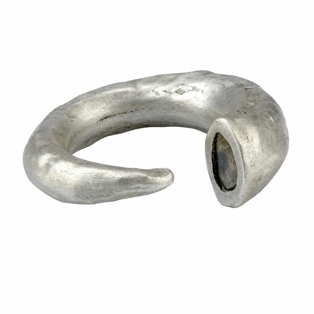 Little Horn Diamond Slab Ring