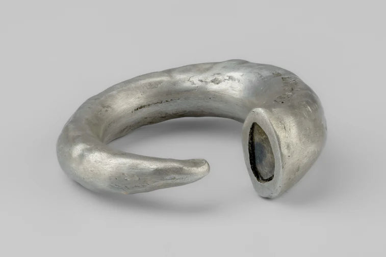 Little Horn Diamond Slab Ring
