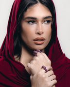 Mismatch Ruby Alice Ring