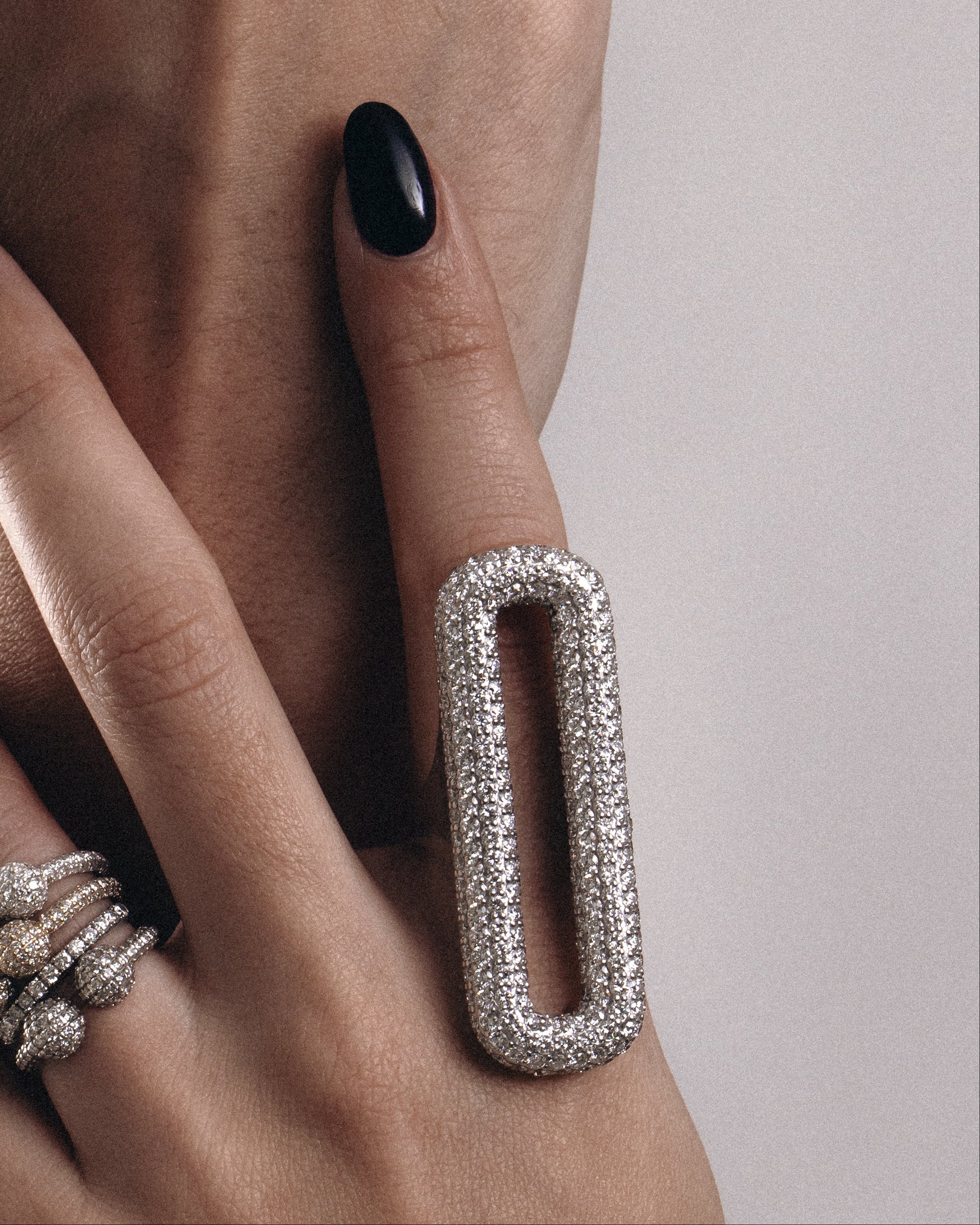 XL Pavé Void Ring