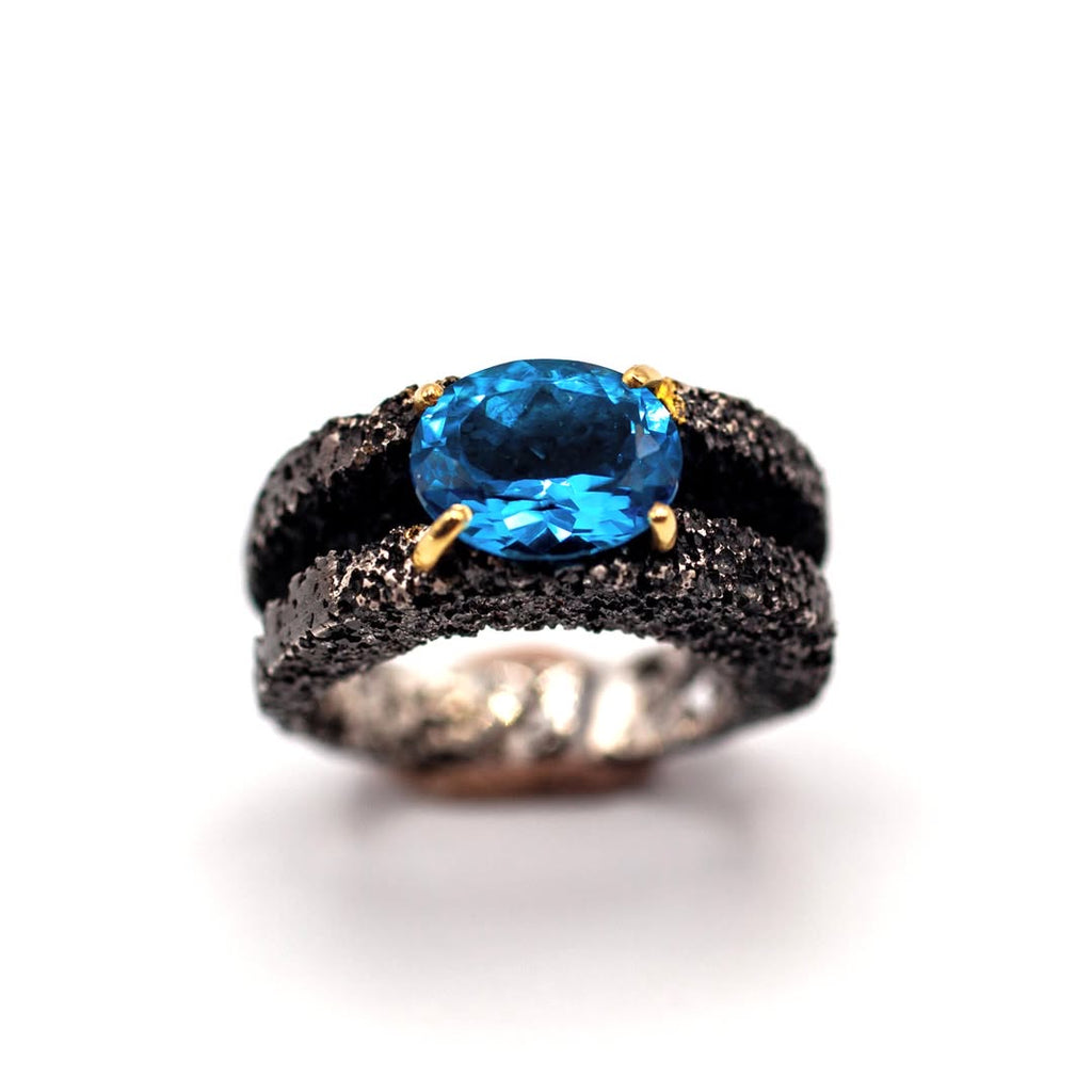 Blue Topaz Ring