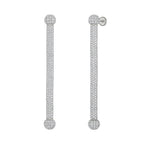PAVÉ INDUSTRIAL DROP EARRINGS