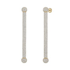 PAVÉ INDUSTRIAL DROP EARRINGS