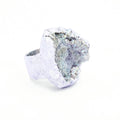 Lilac Druzy Ring