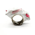 Rose Tourmaline Relic Ring