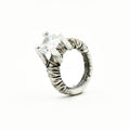 Wrapped Crystal Ring