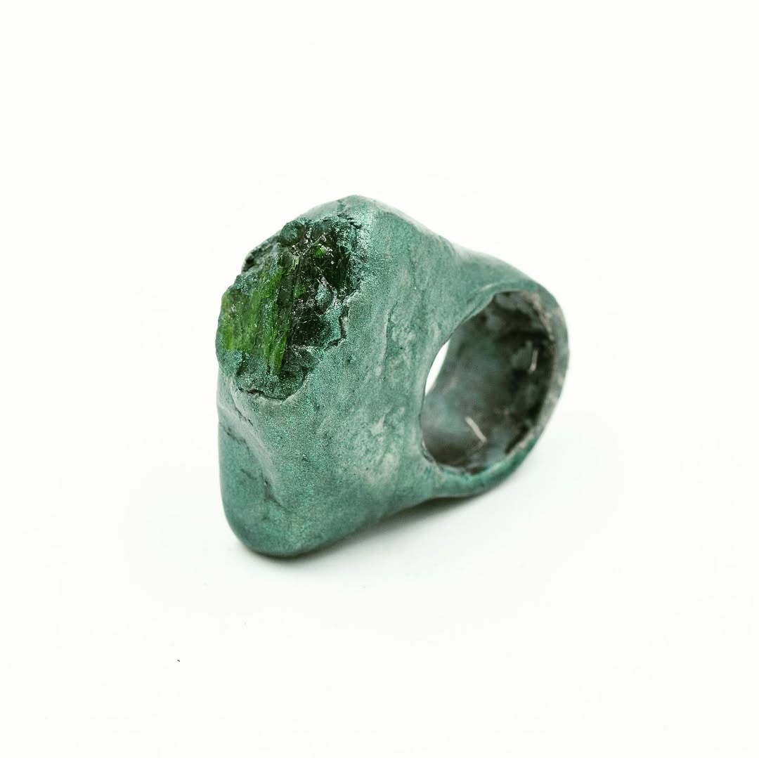 Green Diopside Ring (Copy)