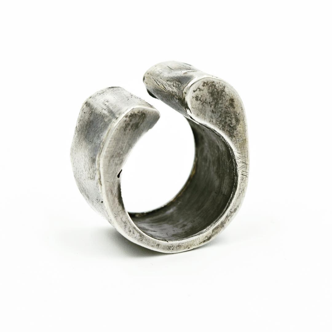 Open Form Sterling Ring