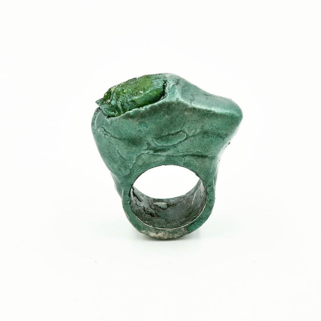 Green Diopside Ring (Copy)