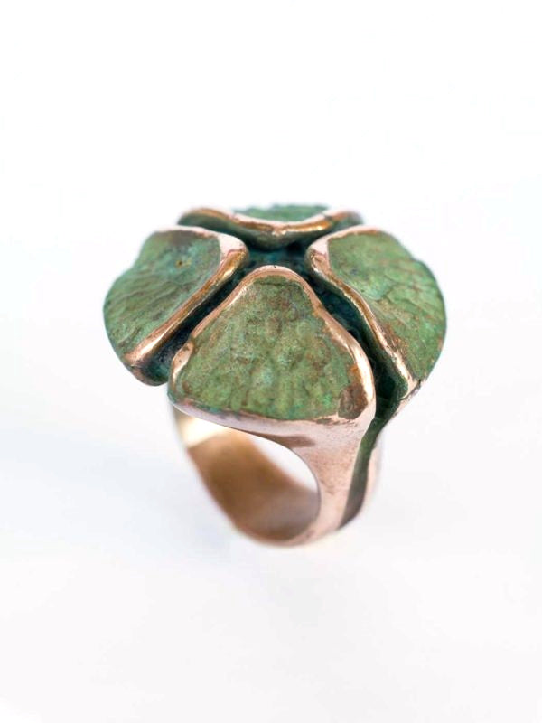 Bajamar Anillo Germoglio Bronce