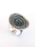 Bajamar Anillo Espiral Plata