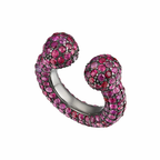 Mismatch Ruby Alice Ring