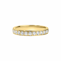 Gold, Diamond Stackable Ring