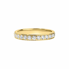 Gold, Diamond Stackable Ring