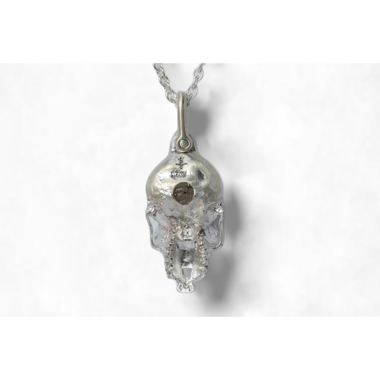 Miniature Monkey Skull Necklace