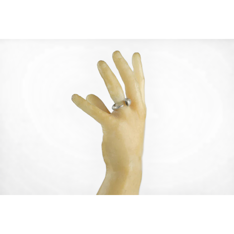 Little Horn Diamond Slab Ring