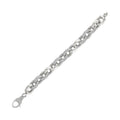 14K Diamond Ankor Link Bracelet