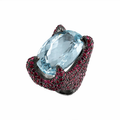 Thirty1 X Topaz & Ruby Ring