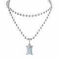 Old Tricks Topaz Pendant & Necklace