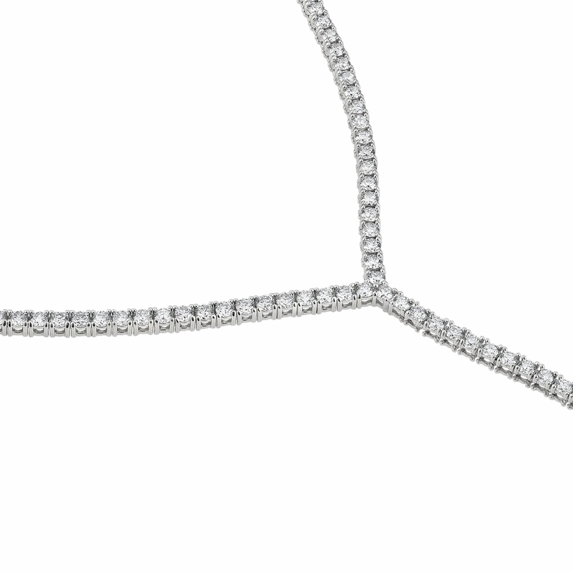 Y Tennis Necklace